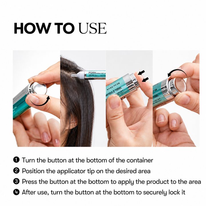 VT Cosmetics PDRN Reedle Shot Hair Ampoule 100 dL — 15ml