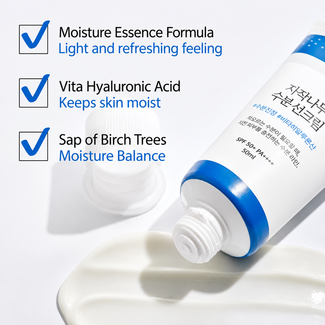 Round Lab Birch Juice Moisturizing Sun Cream SPF50+ PA++++  — 50 ml