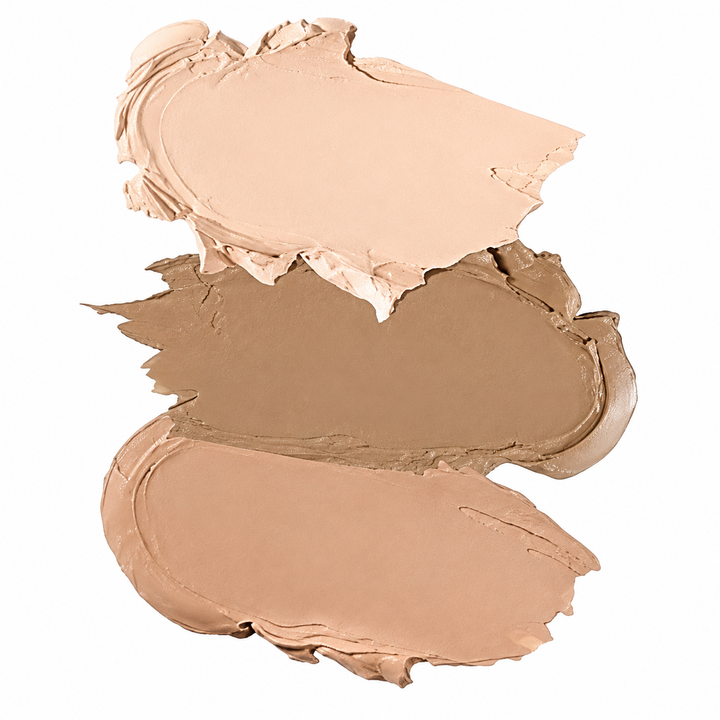 THE SAEM Cover Perfection Triple Pot Concealer — 02 Contour Beige – 13.5g