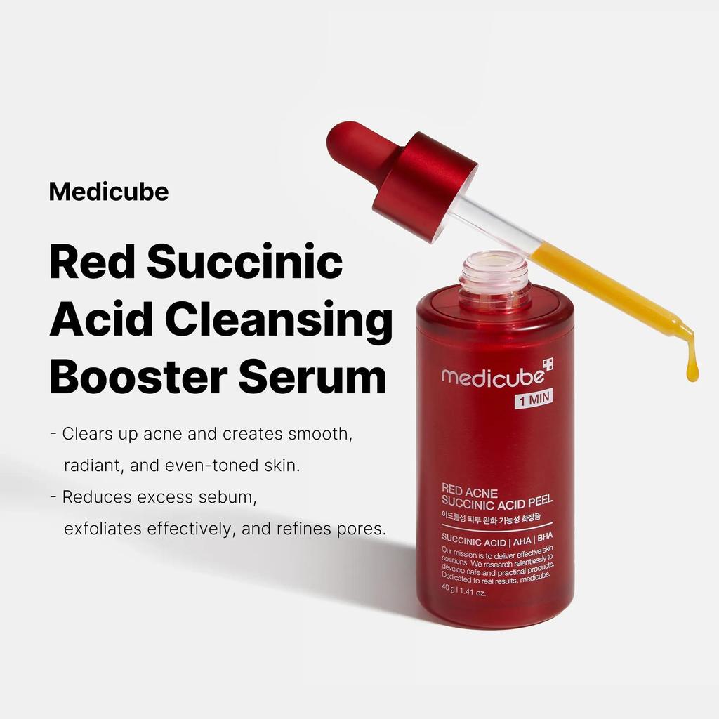 Medicube Red Acne Succinic Acid Peel — 40g