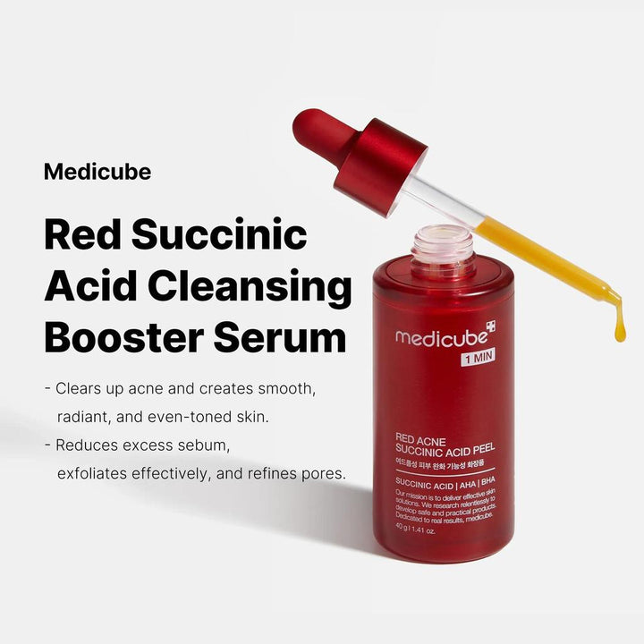 Medicube Red Acne Succinic Acid Peel — 40g