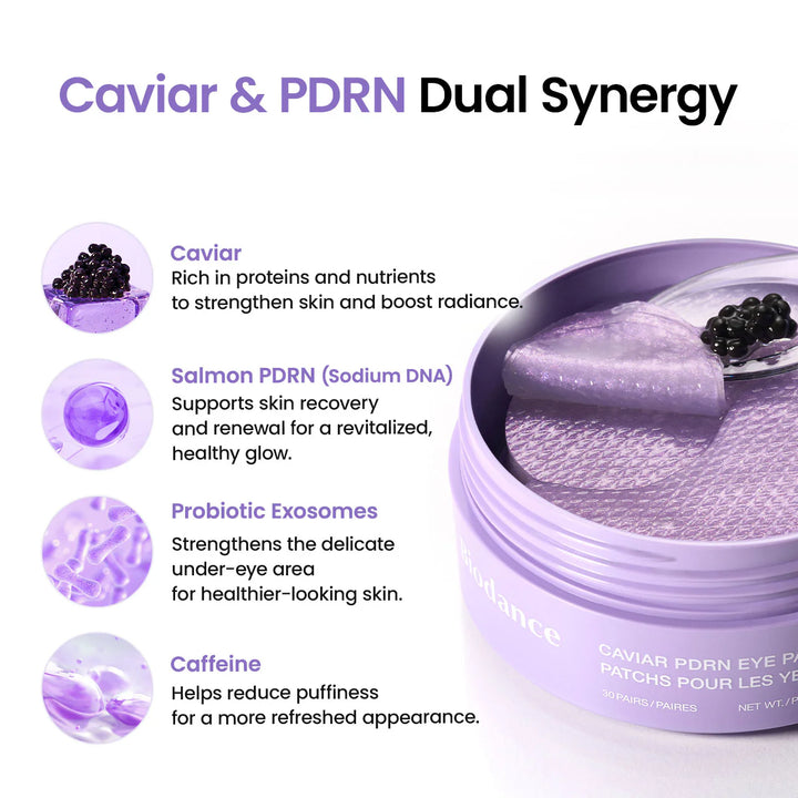 Biodance Caviar PDRN Eye Patches — 30ea