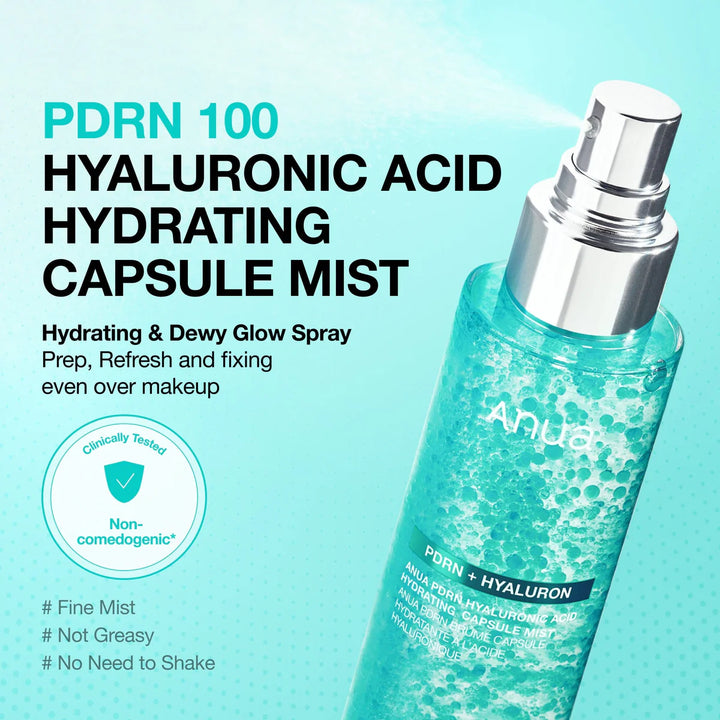 Anua PDRN Hyaluronic Acid Hydrating Capsule Mist — 100ml