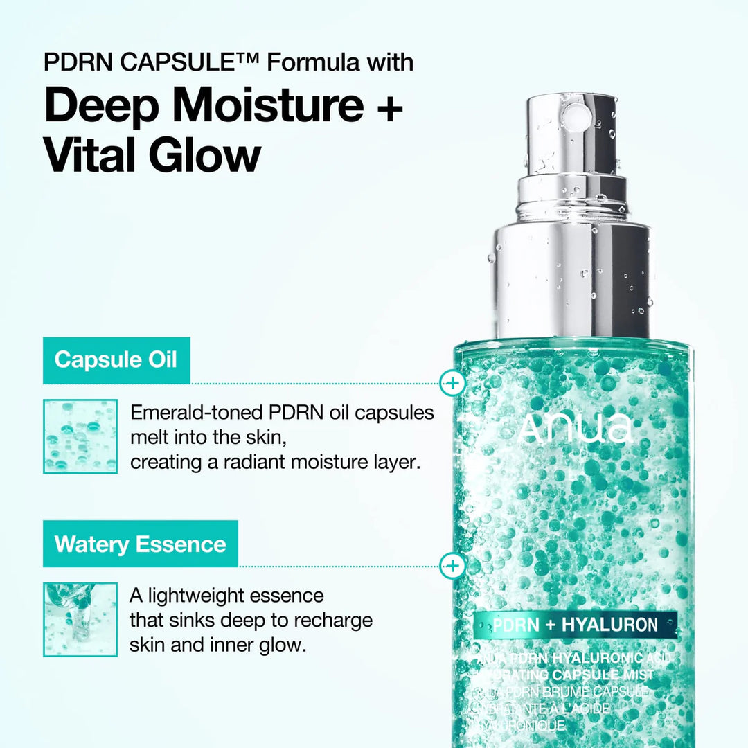 Anua PDRN Hyaluronic Acid Hydrating Capsule Mist — 100ml