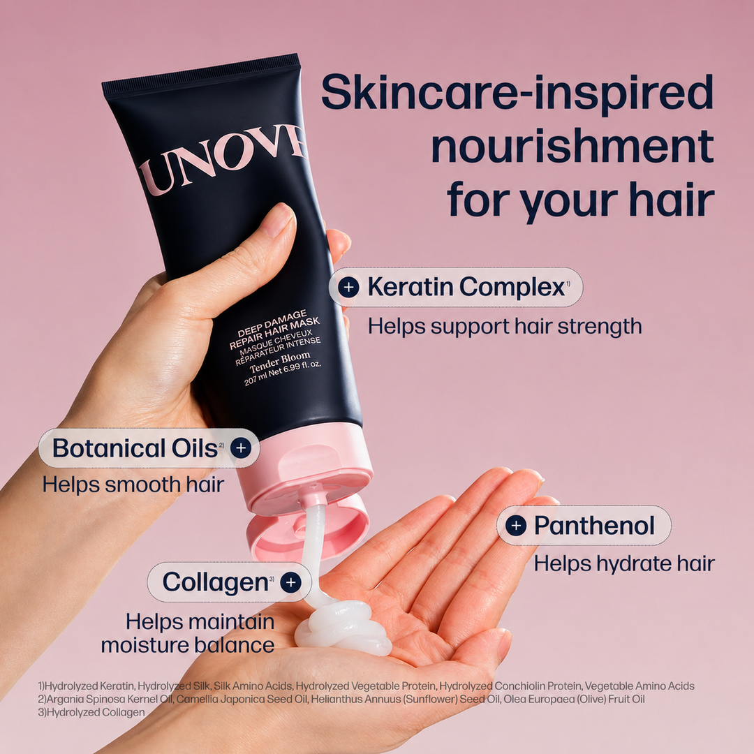 UNOVE Deep Damage Treatment EX, Tender Bloom, 207ml