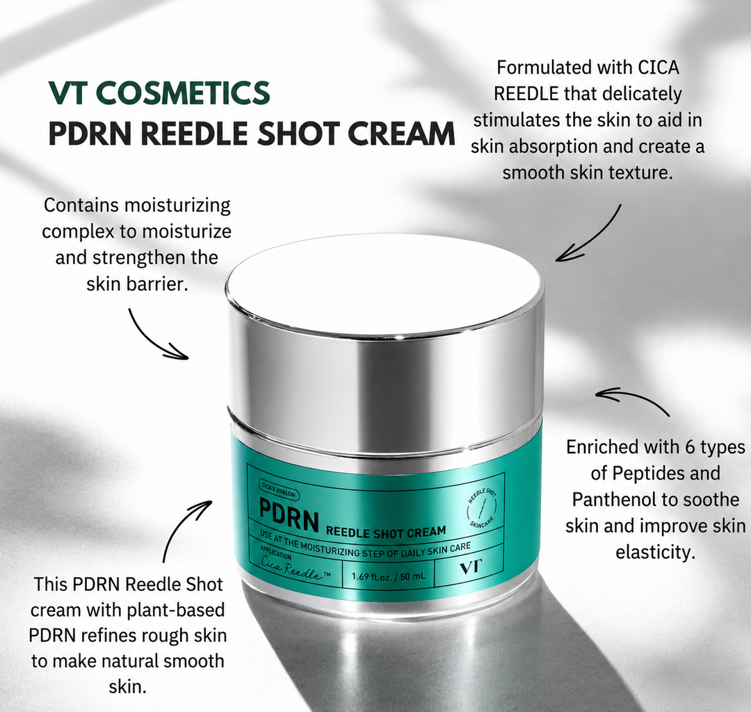 VT Cosmetics PDRN Reedle Shot Cream  — 50ml
