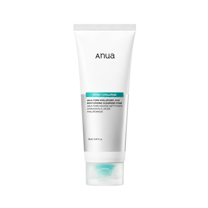 Anua PDRN Hyaluronic Acid Moisturizing Cleansing Foam — 150ml
