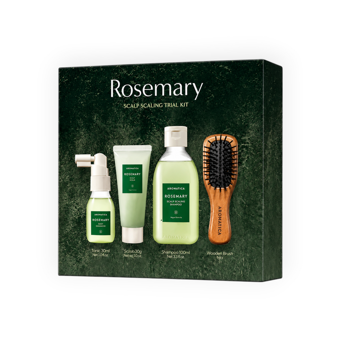 Aromatica Rosemary Scalp Scaling Trial Kit