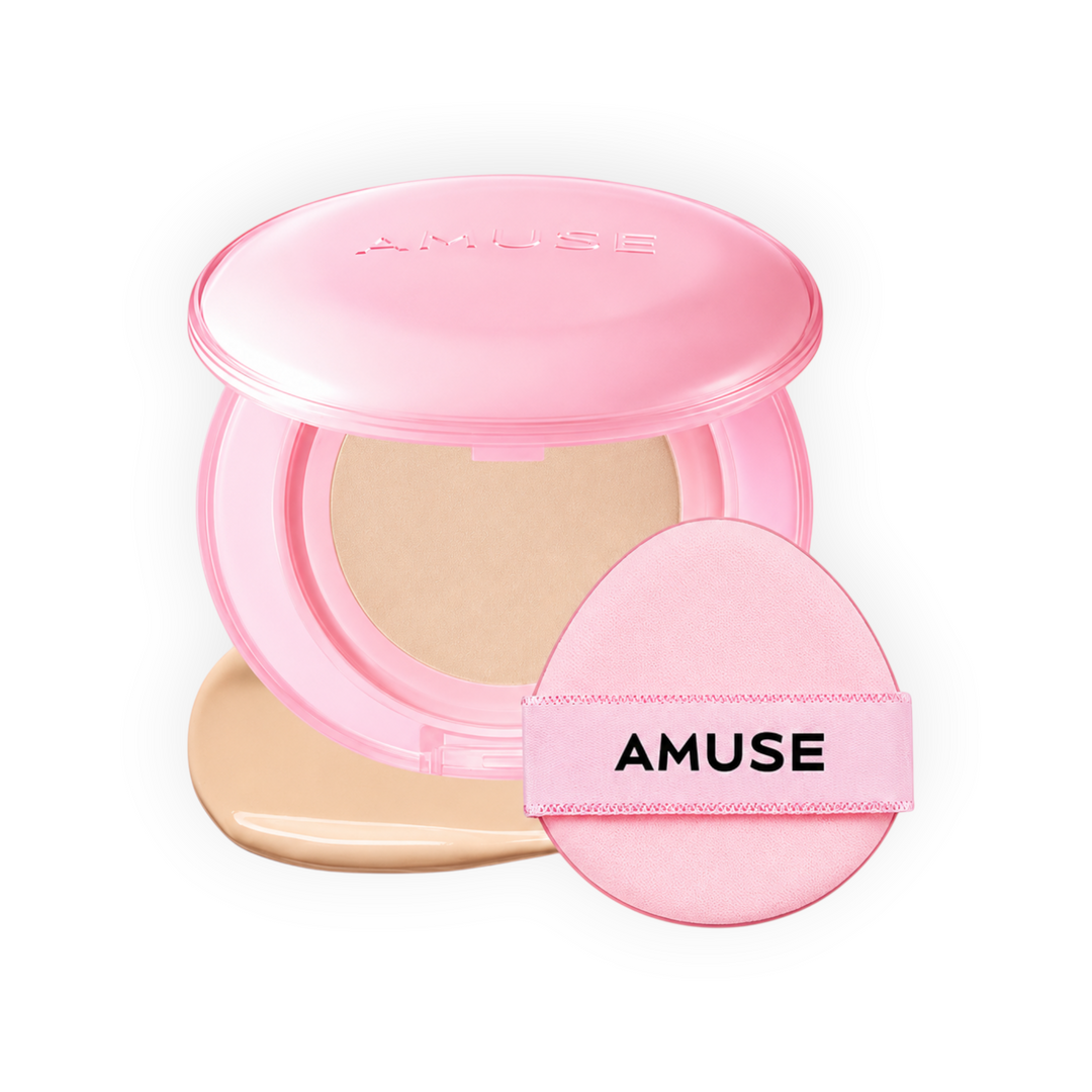 AMUSE Dew Power Vegan Cushion – SPF50+ PA++++ – 15g