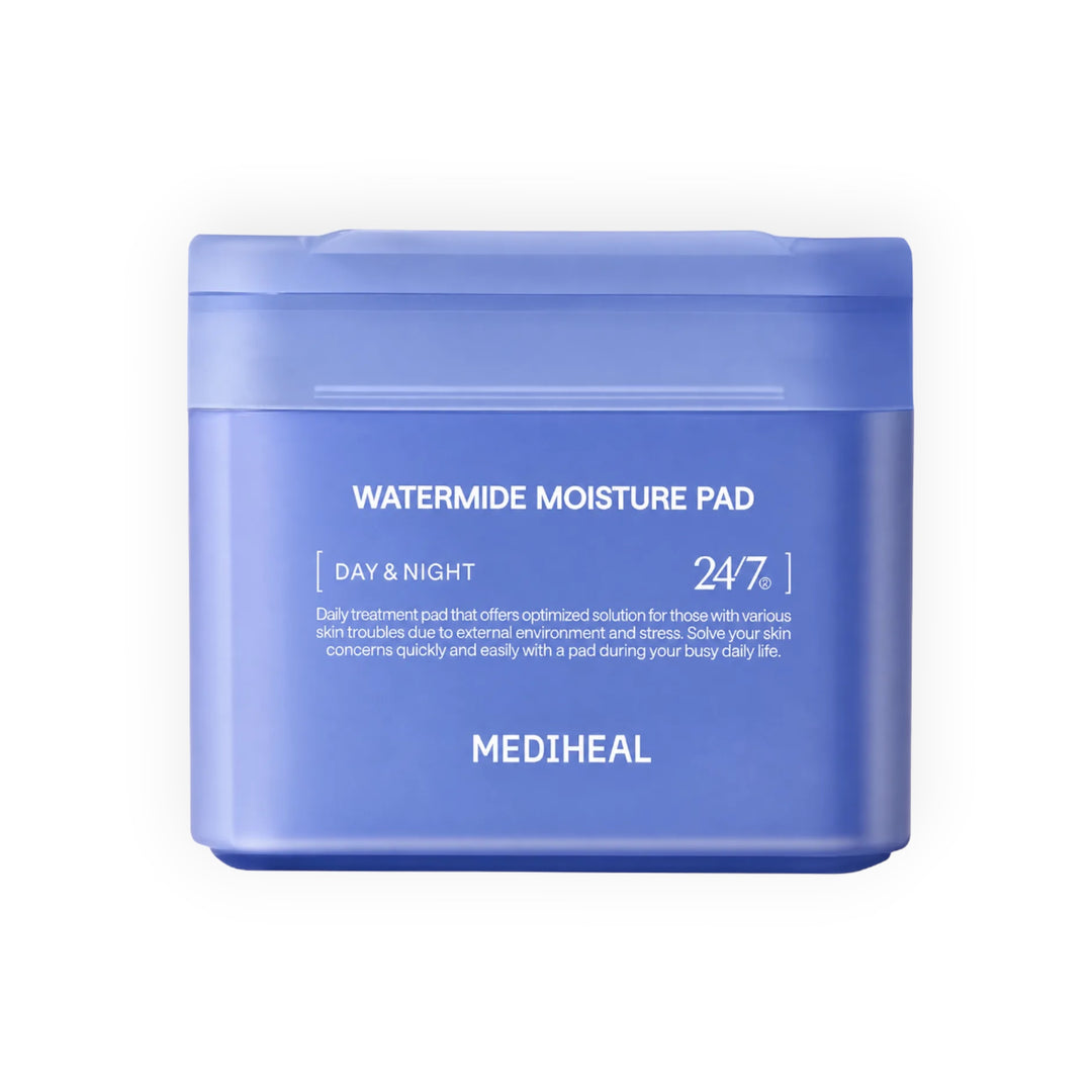 MEDIHEAL Watermide Toner Pad — 170ml / 100 pads