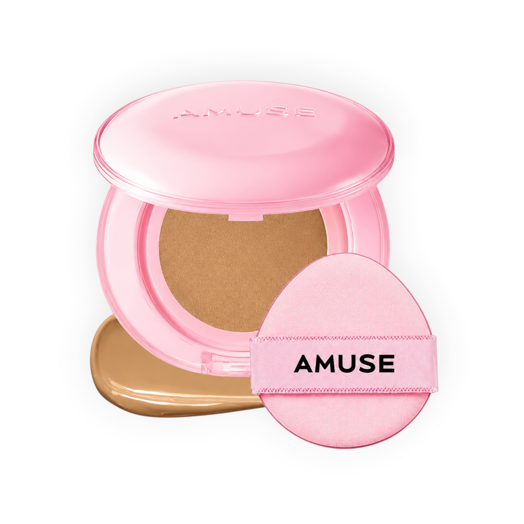 AMUSE Dew Power Vegan Cushion – SPF50+ PA++++ – 15g