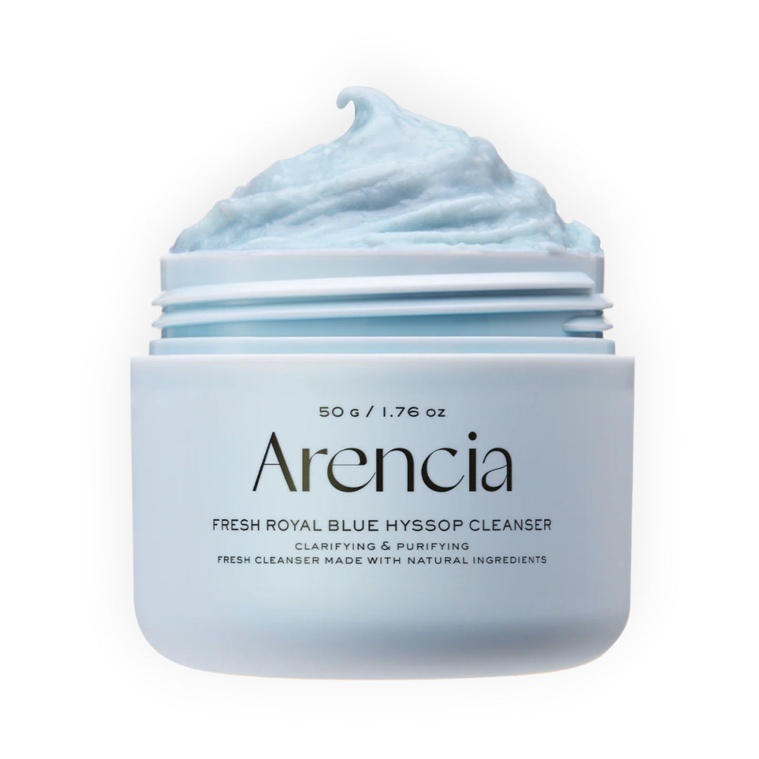 Arencia Fresh Blue Hyssop Rice Mochi Cleanser — 120g