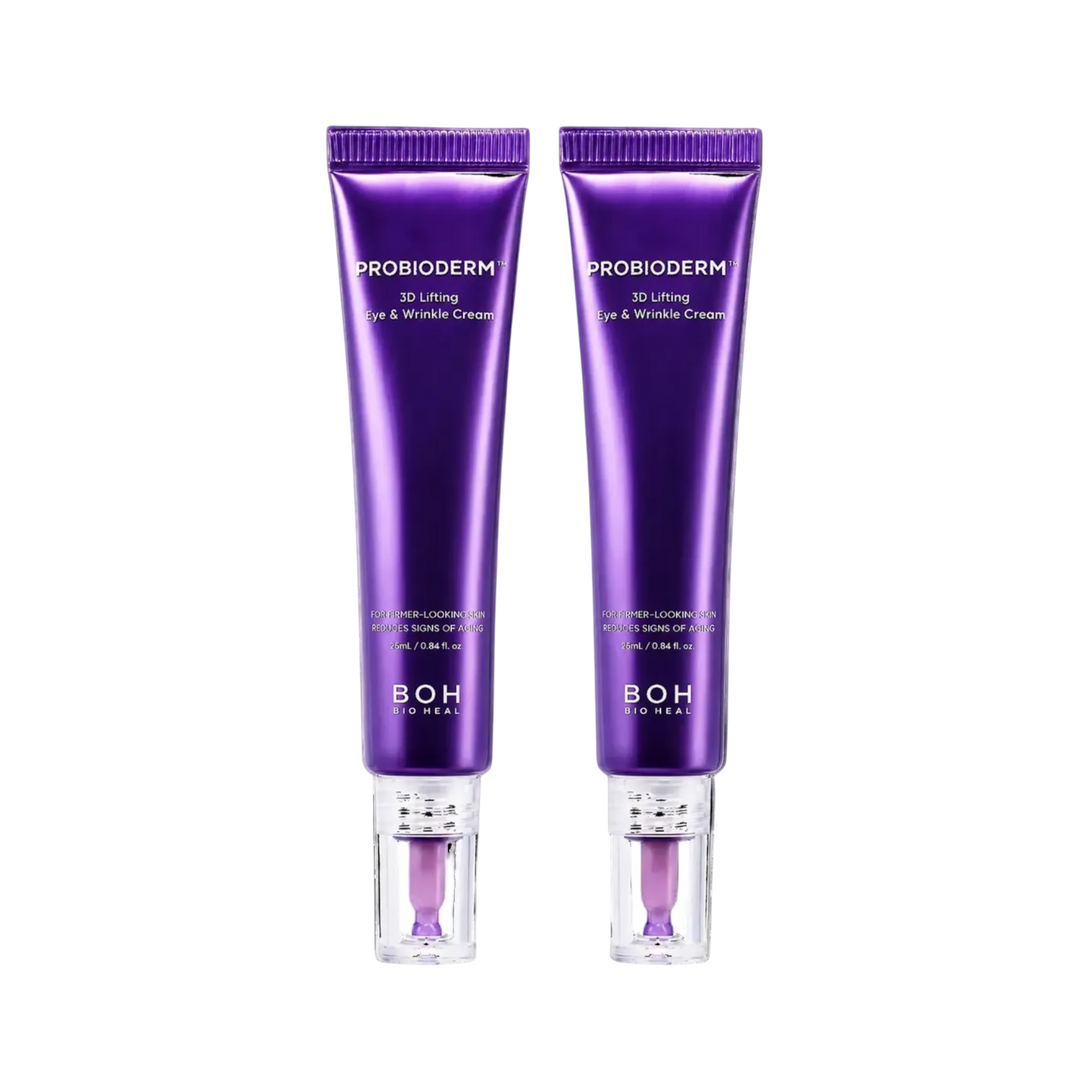 BIOHEAL BOH Probioderm 3D Lifting Eye &amp; Wrinkle Cream — 25ml x2 (Duo Set)