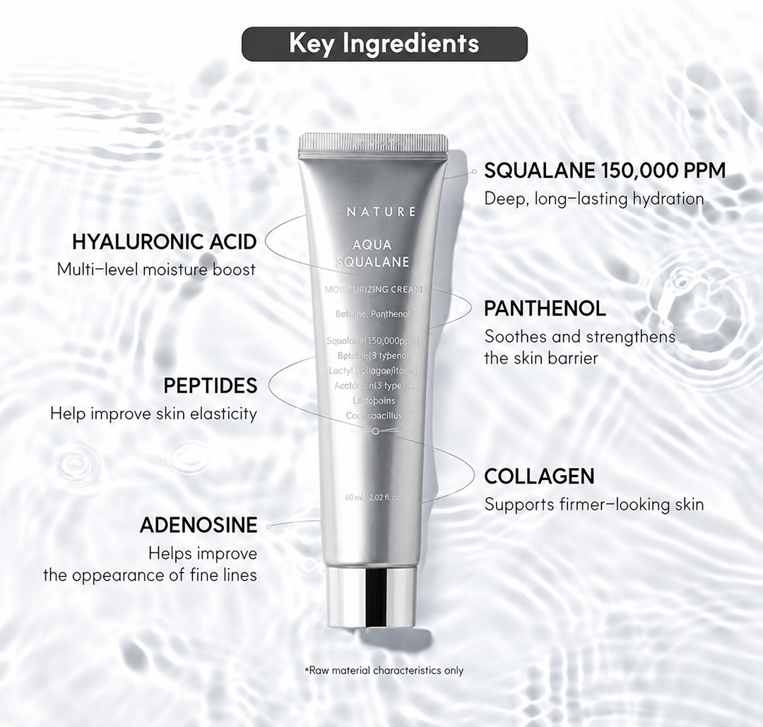 S.Nature Aqua Squalane Moisturizing Cream   — 60 ml
